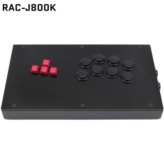 RAC-J800K Leverless Arcade Controller – Mechanical Keyboard All Button Fight Stick for PC/PS5/Xbox/Switch